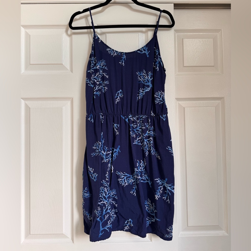 Old Navy large summer 
dress / swim coverup blue coral!!

 Beach cover up!!!